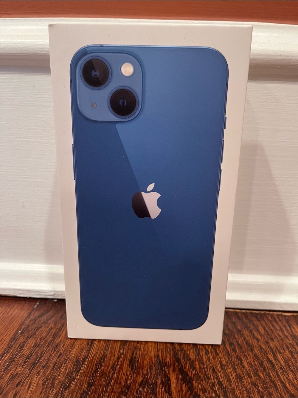 Empty Apple iPhone 13  ( box only ) for blue phone